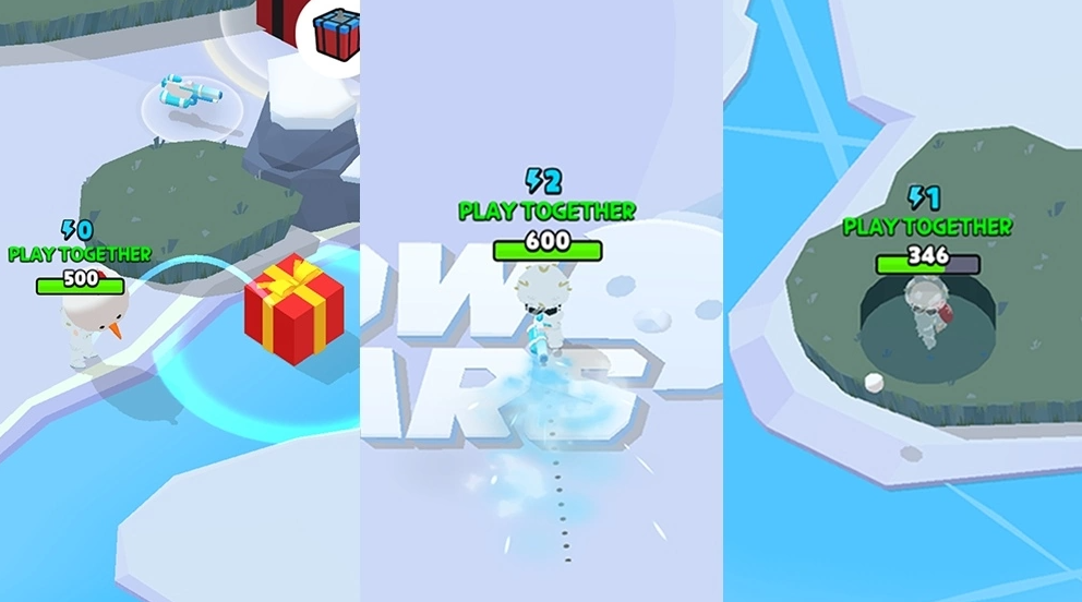 天天玩乐园新出游戏《SnowWars.io》来一场酣畅淋漓的雪仗吧