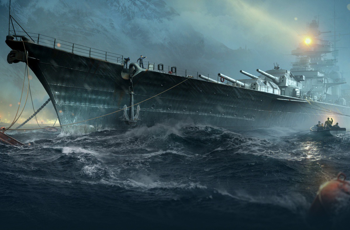 《战舰世界》俾斯麦启航日，俾斯麦的“哥特”永久涂装的特别折扣