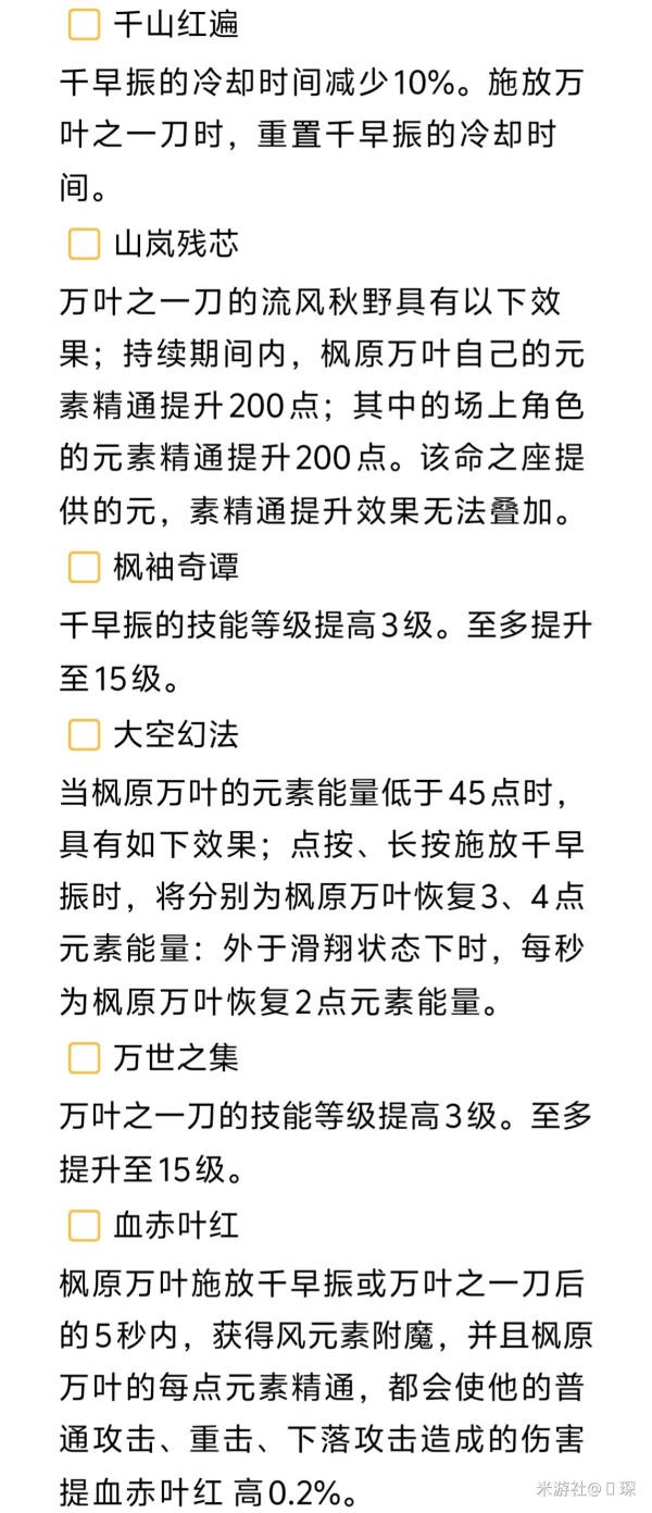 《原神》“枫原万叶”角色介绍及养成分析 原神枫原万叶武器遗物推荐