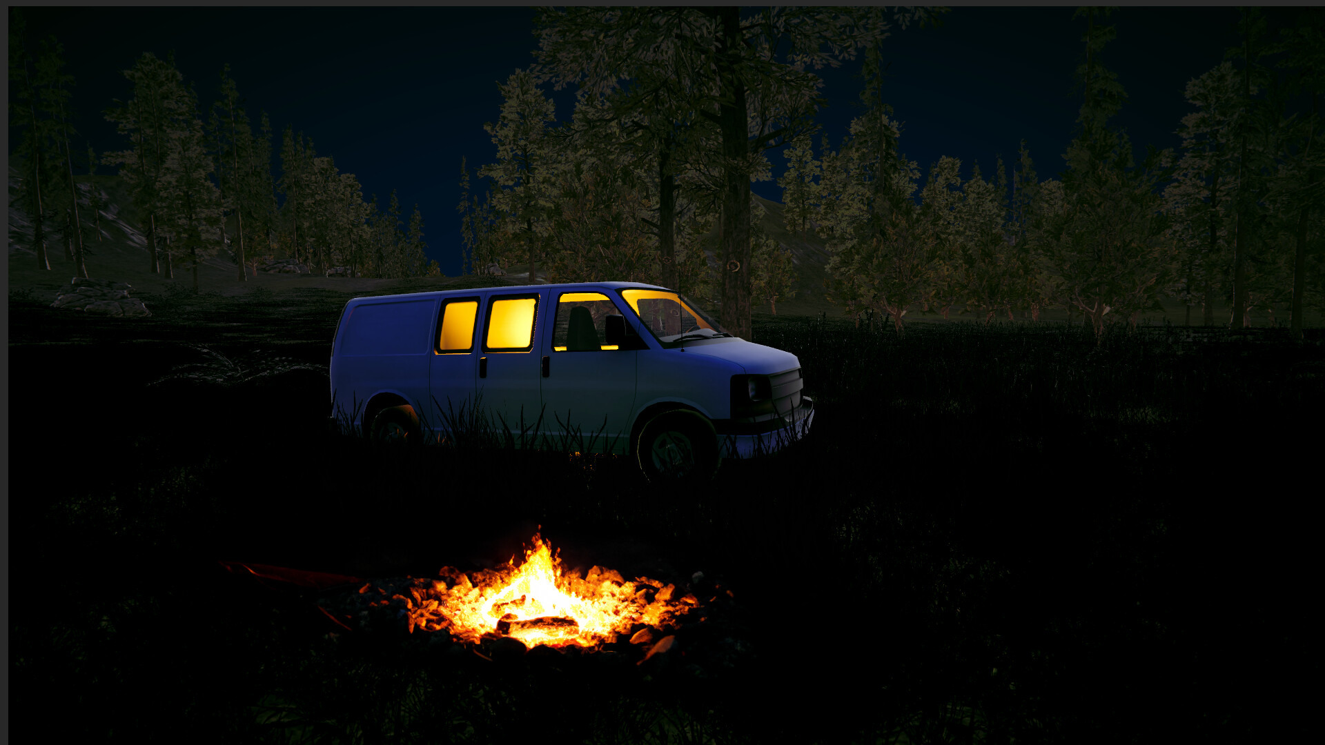 生存模拟游戏《模拟露营车Vanlife Camping Simulator》首度亮相！