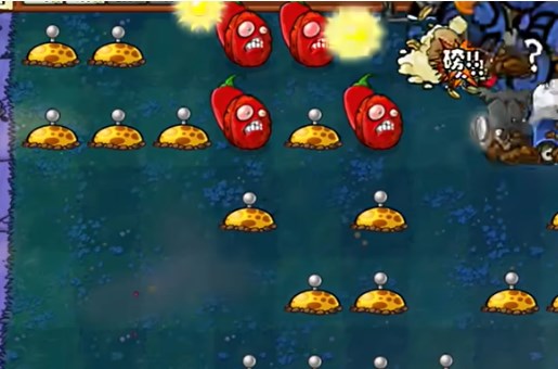 pvz杂交版迷你游戏“锤僵尸”过关攻略分享